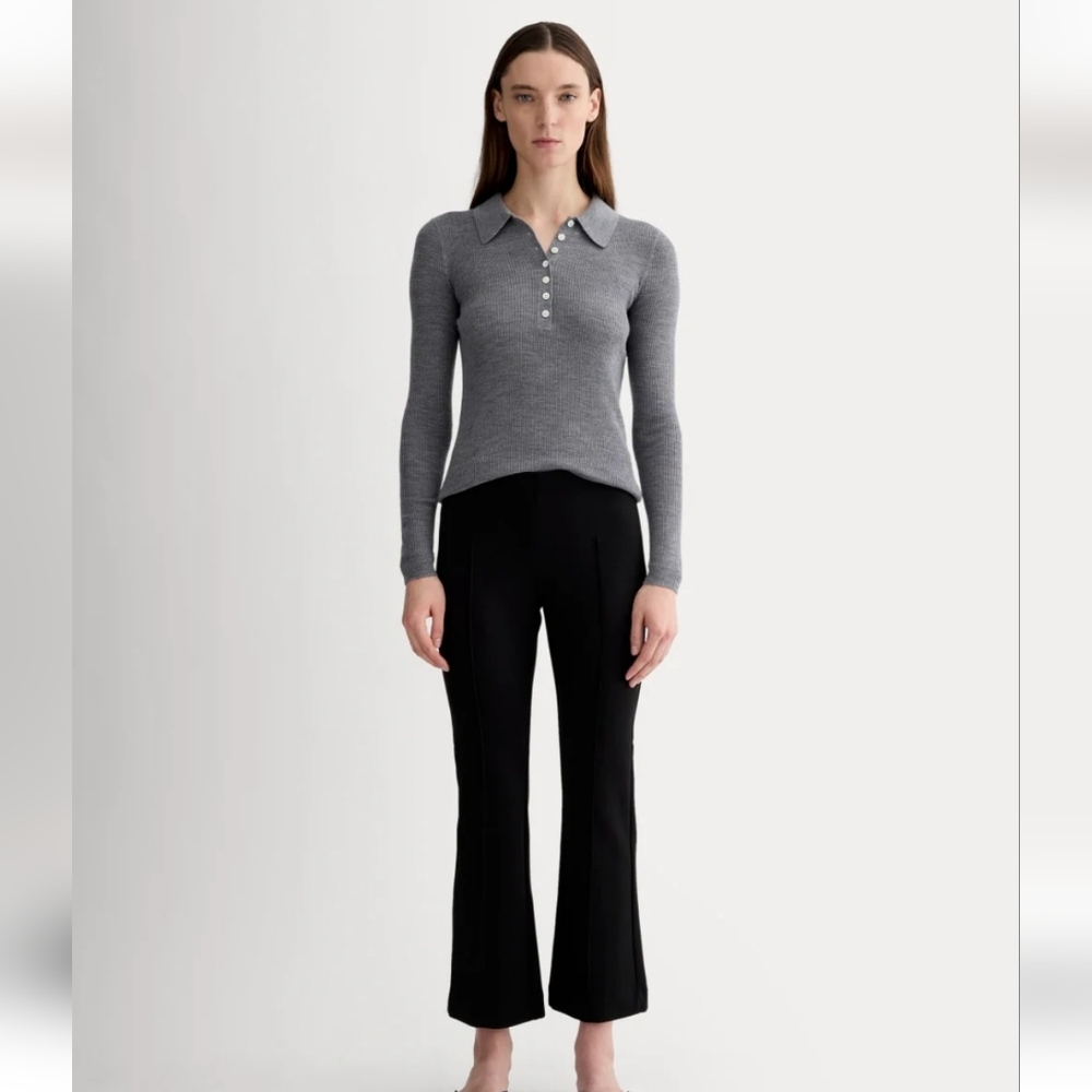Everlane Dream Kick Flare Pant Black Size S